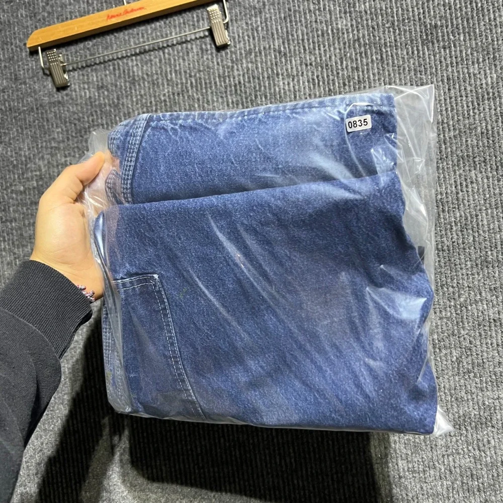 Vintage OshKosh Bgosh Carpenter Jeans Mens 34x32 Blue Union Made Sanforized USA